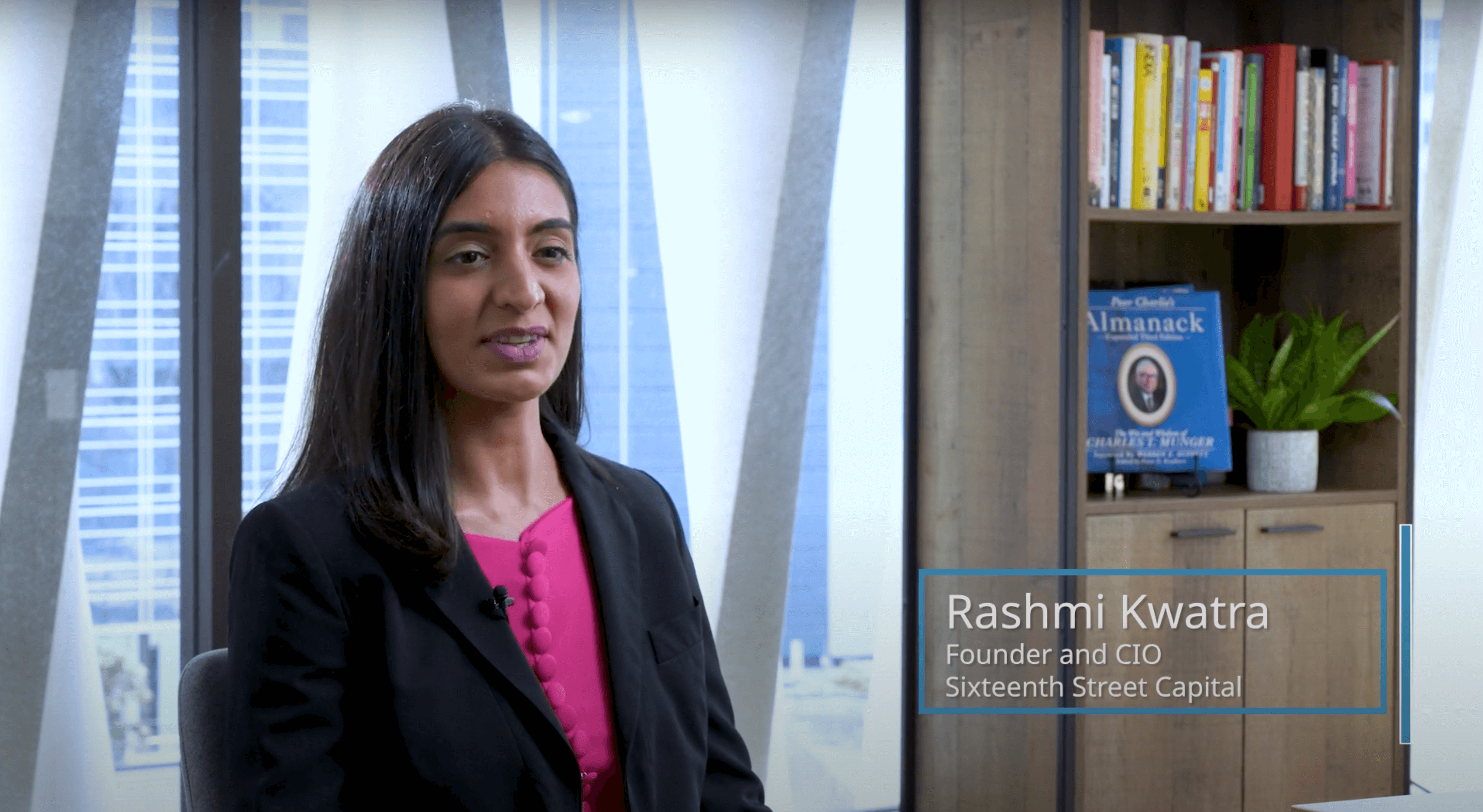 Rashmi discusses the Foundations of Sixteenth Street Capital